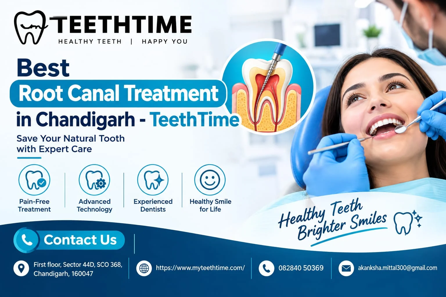 TeethTime Root Canal Banner