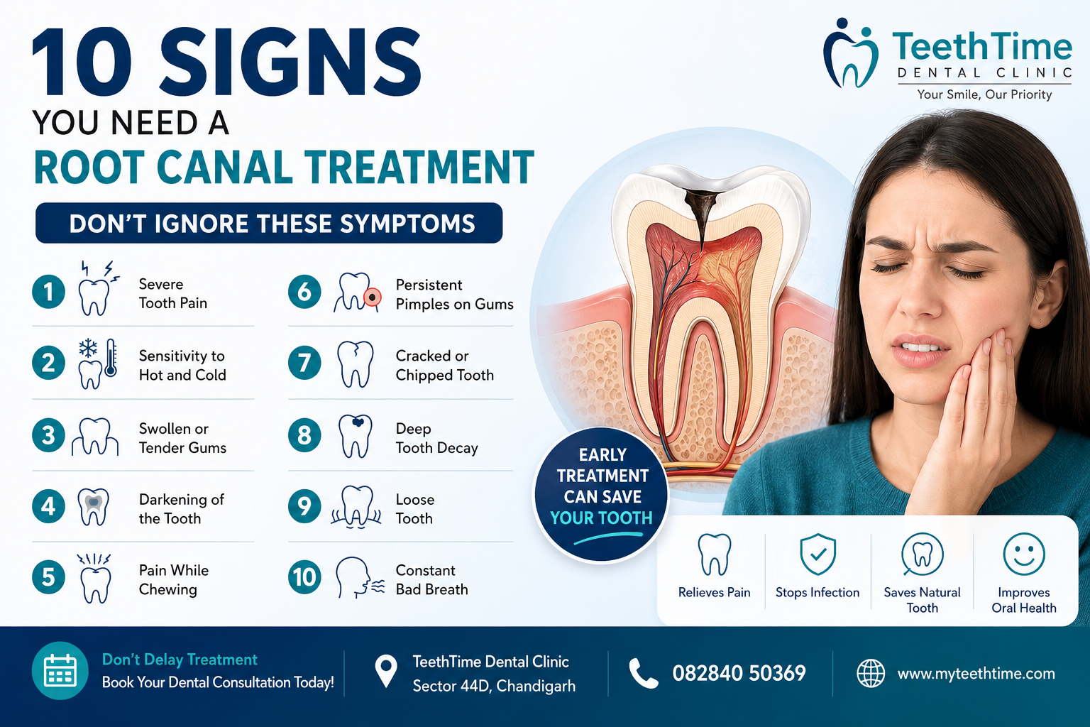 10 Signs You Need a Root Canal Treatment – Don’t Ignore These Symptoms