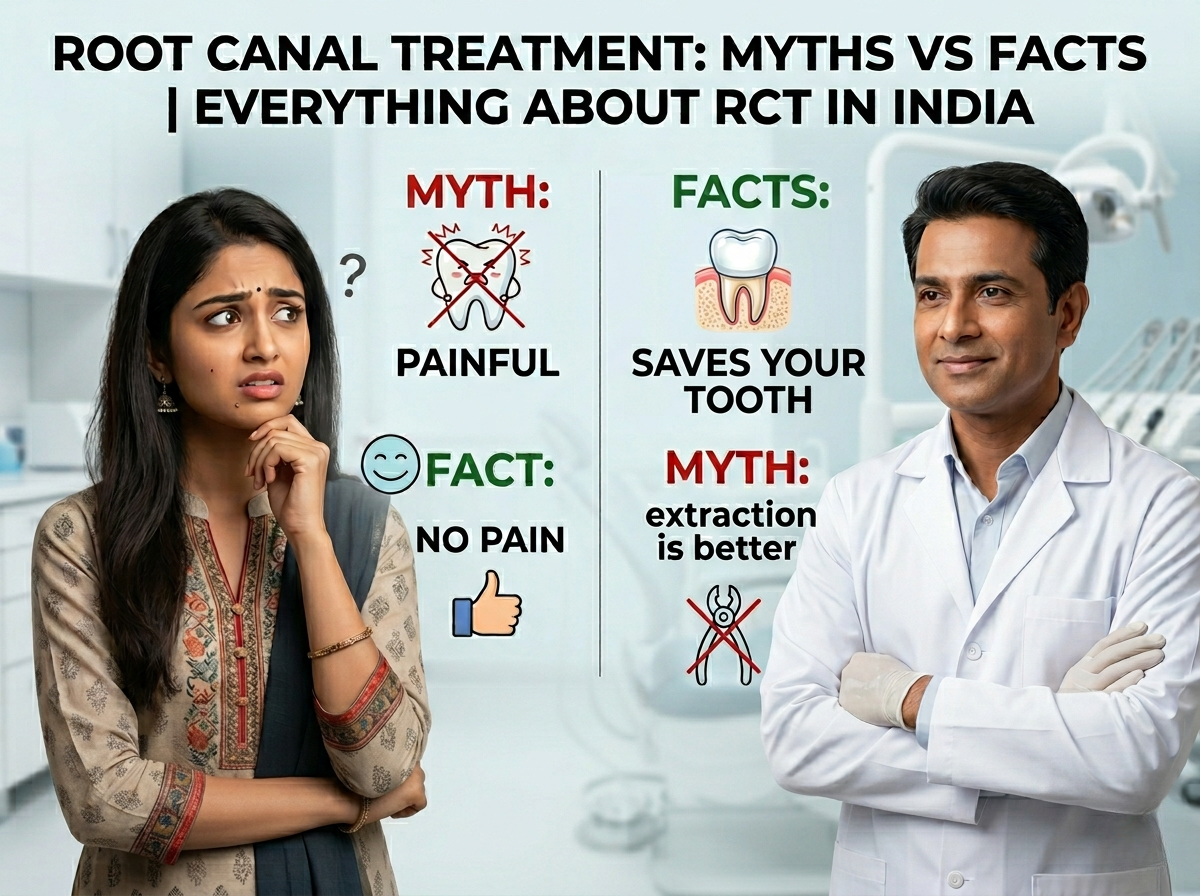 Root Canal Treatment: Myths vs Facts | Everything About RCT in India